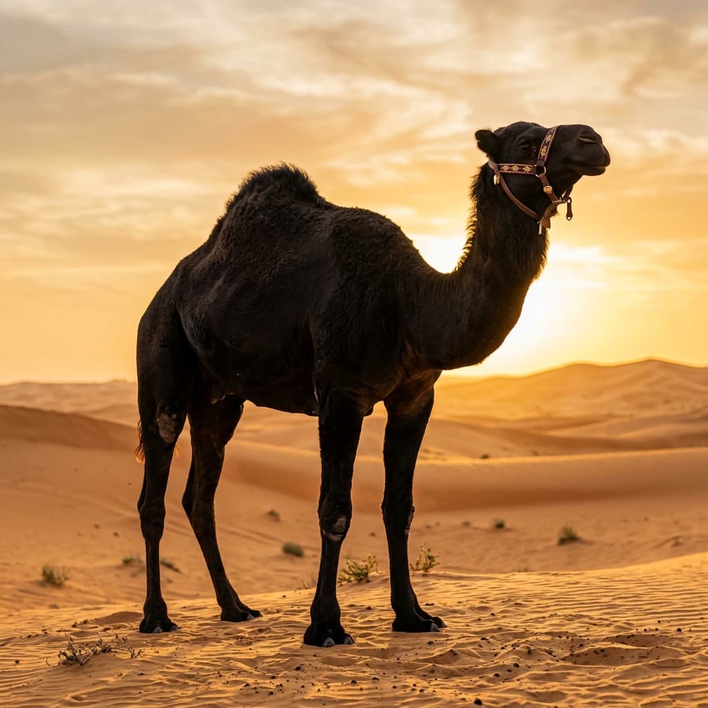 فحل مجاهيم كفو (من سلالة الهدب) مشروط